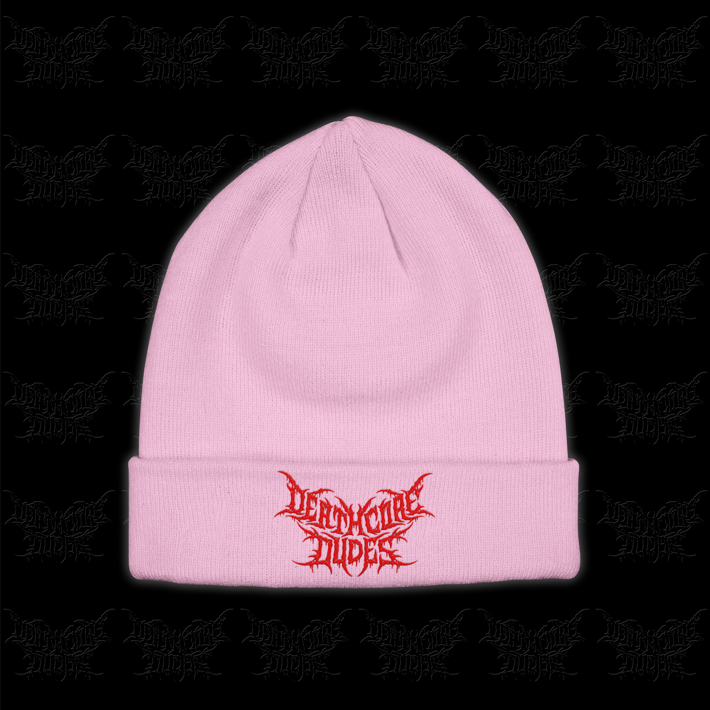 DEATHCORE DUDES Logo Beanie (Pink Variant) /25