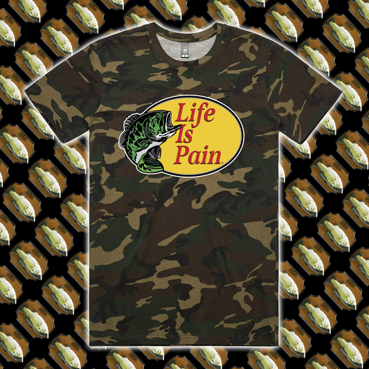 LIFE IS PAIN T-Shirt (Camo Variant) /10
