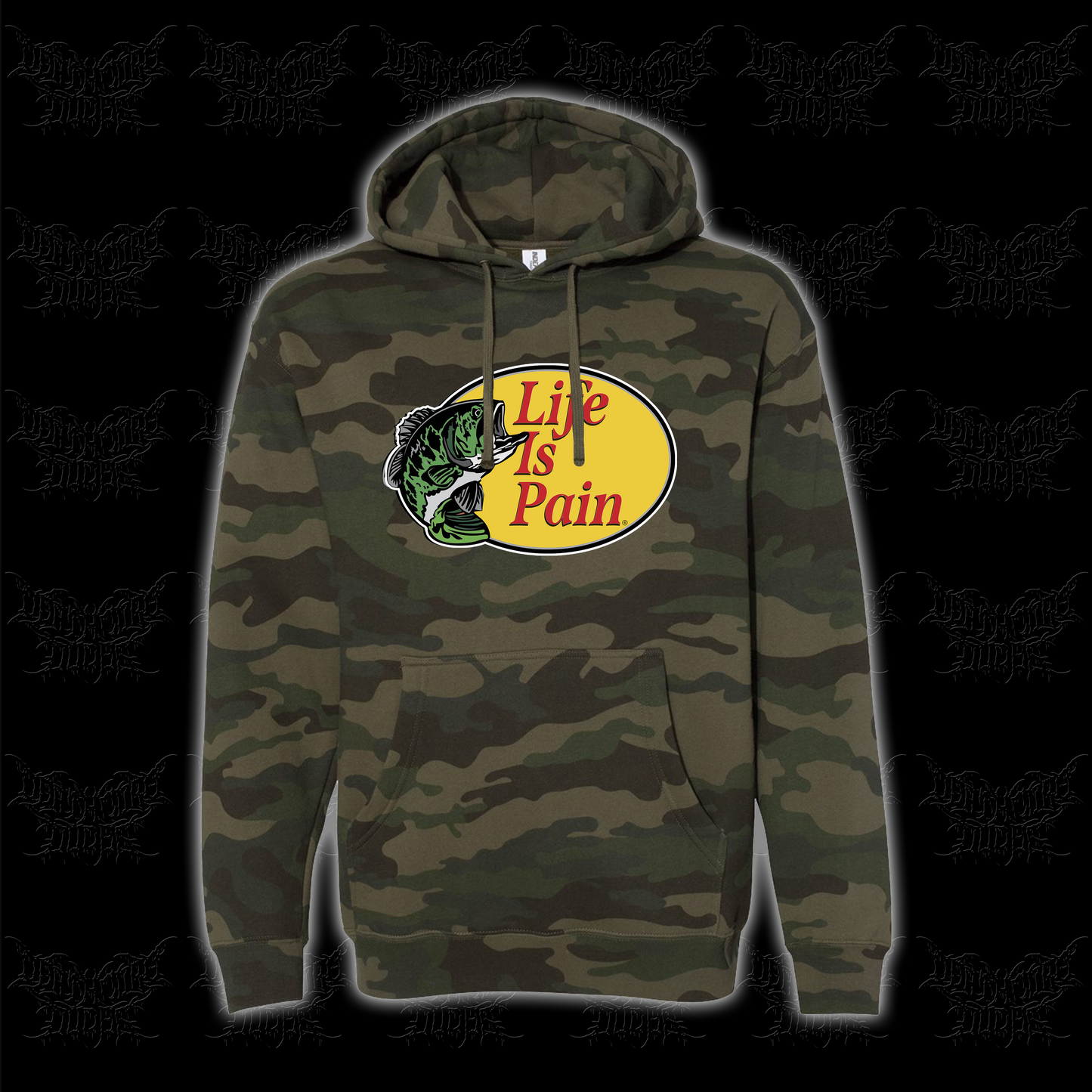 LIFE IS PAIN Hoodie (Camo Variant) /10